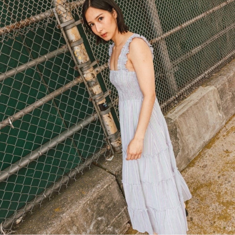 Lucy Paris Tiered Maxi Dress - Picture 6 of 16